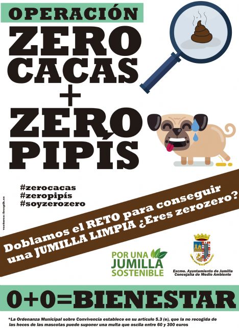 Medio Ambiente presenta la campaña 'Zero Cacas + Zero Pipís' para seguir incidiendo en la limpieza de los excrementos y orines de las mascotas - 1, Foto 1