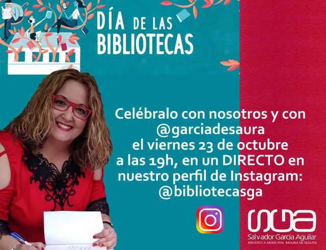 La Red Municipal de Bibliotecas de Molina de Segura celebra su Semana Cultural del 19 al 24 de octubre con motivo del Día Internacional de la Biblioteca, #DíaDeLasBibliotecas #SiempreAtuLado - 2, Foto 2