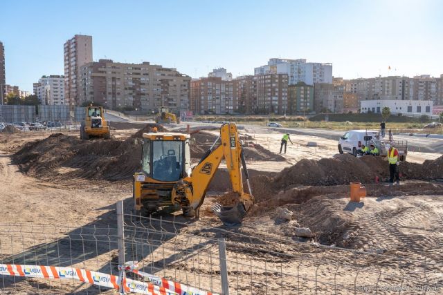 El puente del Cartagonova estará cortado al tráfico durante dos semanas para conectarlo con la Avenida del Cantón - 1, Foto 1