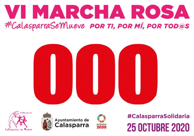 La VI MARCHA ROSA del Colectivo Calasparra Se Mueve tendrá lugar el próximo 25 de octubre virtualmente - 4, Foto 4
