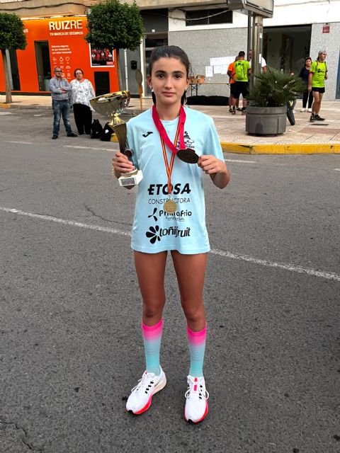 Luca Barqueros, Campeona Regional de Milla en Ruta, Foto 2