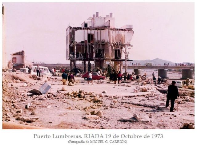 Puerto Lumbreras llevará a cabo un acto homenaje a las víctimas de la riada en la Rambla de Nogalte del año 1973 este jueves - 1, Foto 1