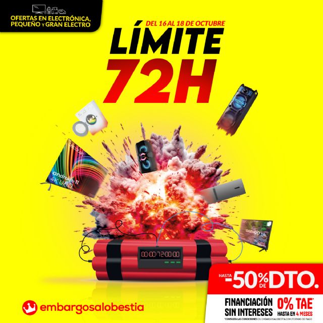 Embargos a lo bestia lanza Límite 72h con ofertas en electrodomésticos y electrónica - 2, Foto 2
