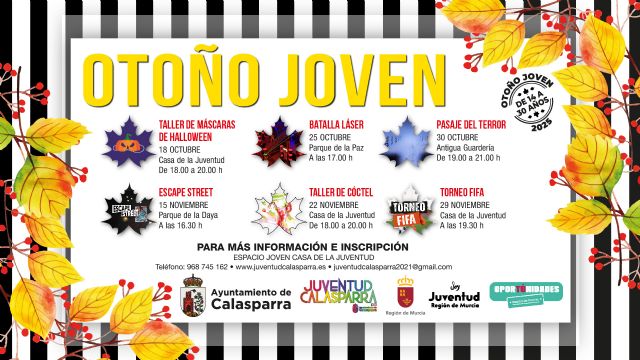La Concejalía de Juventud lanza “Otoño Joven”, un nuevo programa de actividades gratuitas para jóvenes - 3, Foto 3