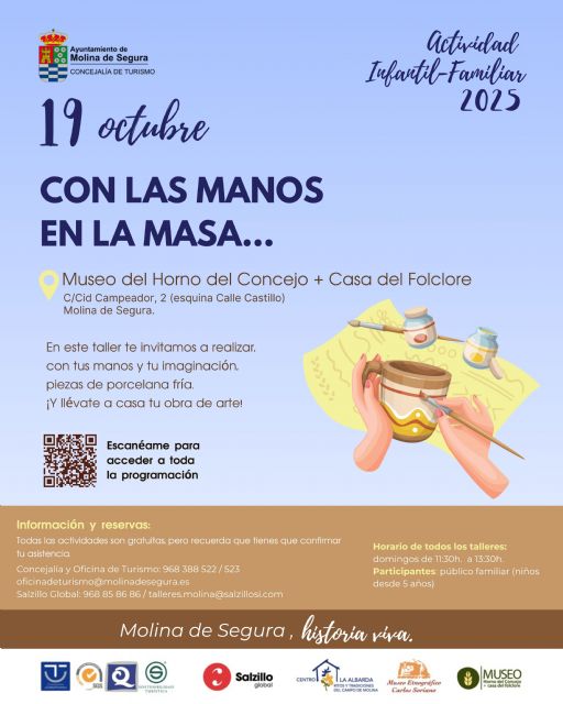 La Concejalía de Turismo organiza el taller Con las manos en la masa en el Horno del Concejo y Casa del Folclore el domingo 19 de octubre - 1, Foto 1