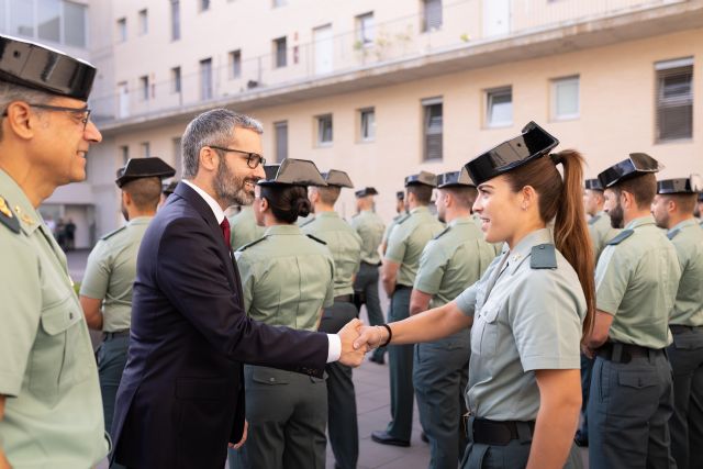 Francisco Lucas destaca el refuerzo de la seguridad ciudadana en Lorca con la incorporación de 45 nuevos agentes de Guardia Civil - 1, Foto 1