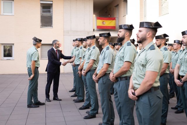 Francisco Lucas destaca el refuerzo de la seguridad ciudadana en Lorca con la incorporación de 45 nuevos agentes de Guardia Civil - 2, Foto 2