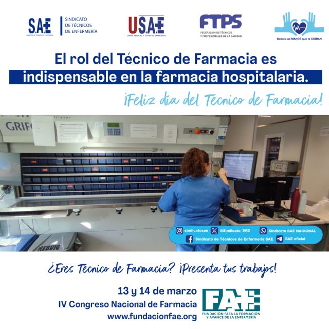Los técnicos en farmacia son esenciales en la farmacia hospitalaria - 1, Foto 1