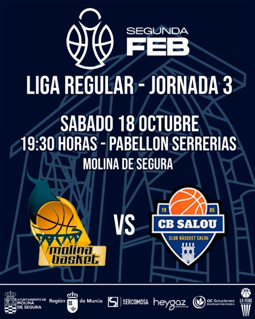 Ciudad Molina Basket y CB Salou se miden en busca de su primertriunfo - 2, Foto 2
