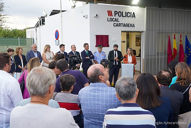 Policía Local refuerza su presencia en el oeste de Cartagena con la apertura de un nuevo cuartel en Cuesta Blanca - 1, Foto 1
