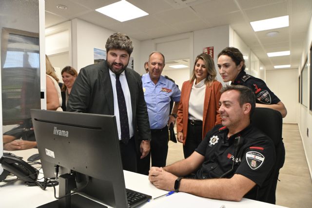 López Miras inaugura el cuartel de la Policía Local de Cartagena en Cuesta Blanca, que refuerza la seguridad y la vigilancia en la zona - 1, Foto 1