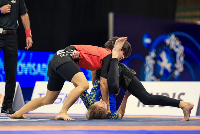 Carlota Prendes hace historia: doble oro mundial en Lucha Grapplingpara la cartagenera - 1, Foto 1