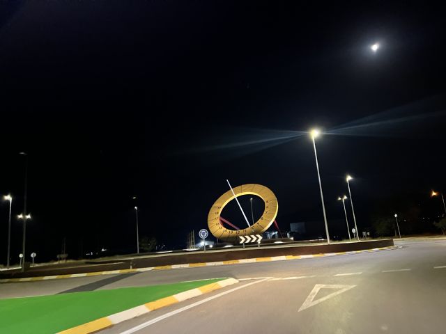 Instalada y en funcionamiento la nueva iluminación del Camino de los Franceses - 1, Foto 1