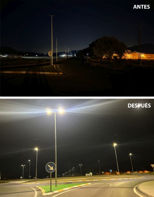 Instalada y en funcionamiento la nueva iluminación del Camino de los Franceses - 4, Foto 4