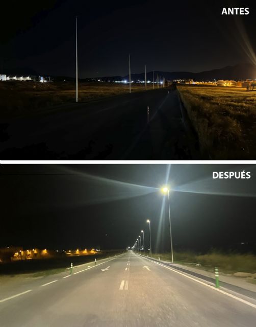 Instalada y en funcionamiento la nueva iluminación del Camino de los Franceses - 5, Foto 5