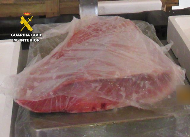 La Guardia Civil detecta 16 kilos de ventresca de at�n rojo a la venta sin documentaci�n, Foto 2