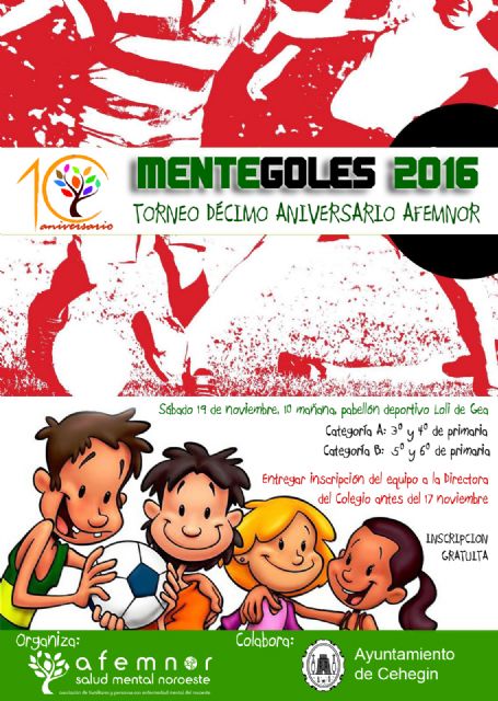AFEMNOR celebra, este sábado 19 de noviembre,  un partido solidario para niños de primaria con motivo de su décimo aniversario - 1, Foto 1