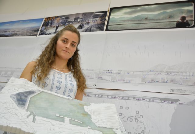 Una alumna de la Politécnica diseña una terminal de cruceros para que Cartagena sea puerto home - 1, Foto 1