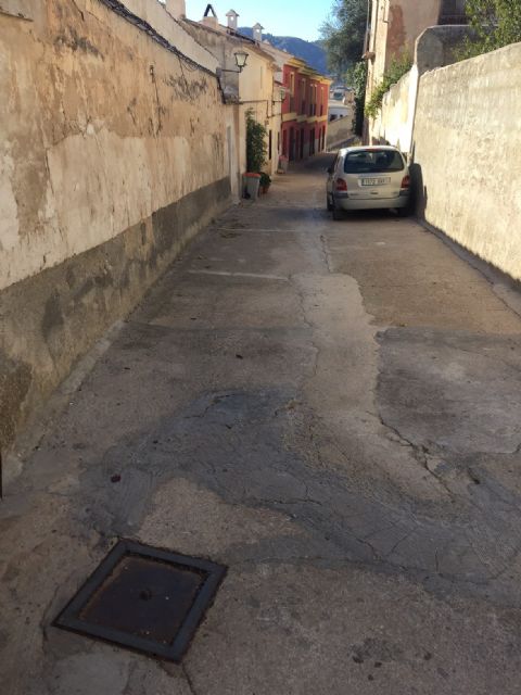 Obras y Servicios renovará la pavimentación y las redes de agua y saneamiento de las calles Soledad, de Canara, y Argos así como la primera fase  del alumbrado público de la pedanía del Cabezo - 1, Foto 1