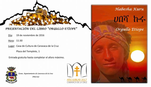Pilar Pueyo presenta la novela 'Orgullo Etíope' este sábado en Caravaca - 1, Foto 1