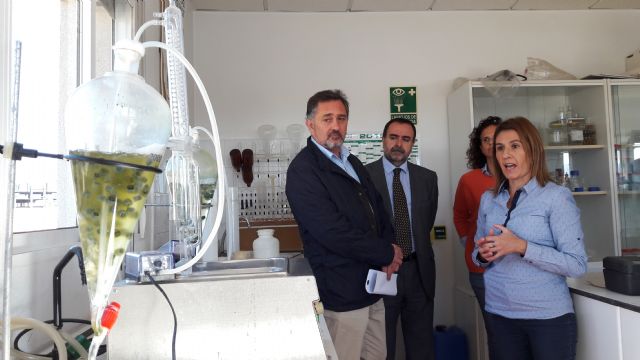 Europa reconoce el innovador y eficiente sistema de depuración de agua mediante microalgas que se realiza en la planta de Lorca - 1, Foto 1