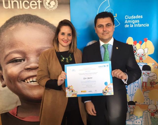San Javier ya luce el sello Ciudad Amiga de la Infancia que otorga UNICEF - 3, Foto 3