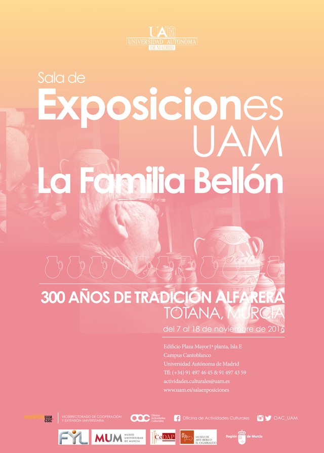 La Sala de Exposiciones de la Universidad Autónoma de Madrid acoge la exposición La Familia Bellón 300 años de tradición Alfarera en Totana (Murcia), Foto 6