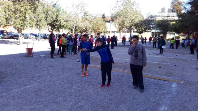 The Local Phase of Petanca of School Sports had the participation of 82 schoolchildren from the different schools of Totana, Foto 5