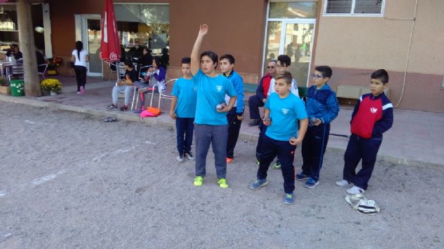 La Fase Local de Petanca de Deporte Escolar contó con la participación de 82 escolares de los diferentes centros de enseñanza de Totana, Foto 8