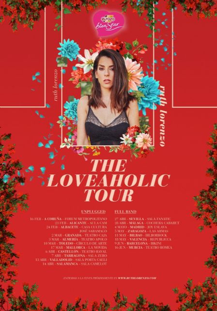 Ruth Lorenzo lanza su nueva gira, The Loveaholic Tour, patrocinada por ELPOZO BIENSTAR, Foto 1