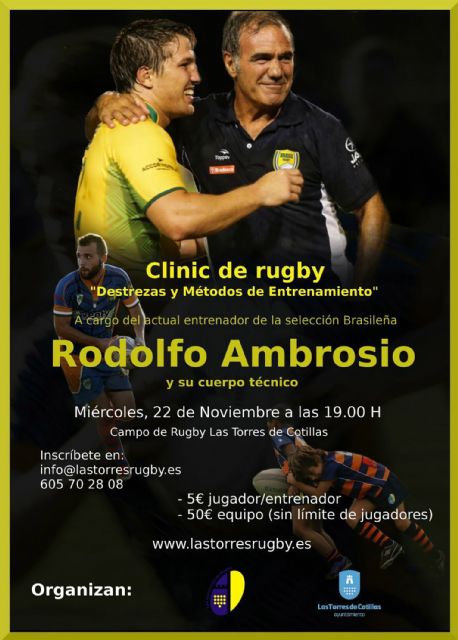 Clinic del seleccionador brasileño de rugby en Las Torres de Cotillas - 1, Foto 1