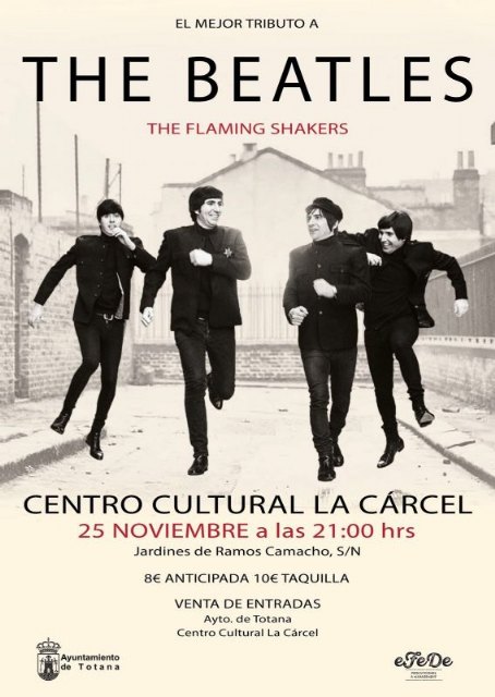 Presentan el mejor tributo a “The Beatles” (25 de noviembre) y el monólogo “Reflexiones del hombre lengua”, de “El Sevilla” (3 diciembre), Foto 2