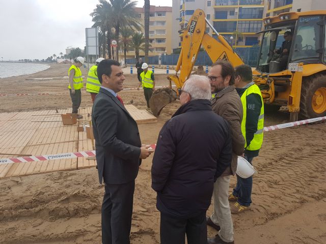 Fomento inicia la construcción de los puntos de acceso a embarcaciones de recreo en el Mar Menor - 1, Foto 1