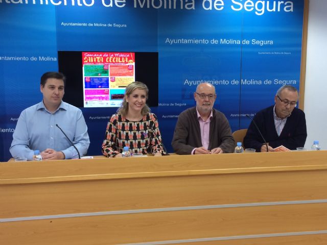 Molina de Segura celebra la Semana de la Música Santa Cecilia 2018 con actividades del 22 de noviembre al 2 de diciembre - 1, Foto 1