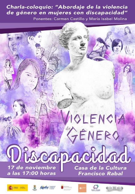 La Casa de la Cultura acoge mañana la charla Violencia de Género y Discapacidad - 1, Foto 1