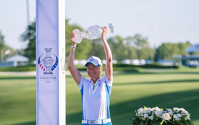 Catriona Matthew y Carlota Ciganda, referencias Solheim en el Andalucía Costa del Sol Open de España - 1, Foto 1