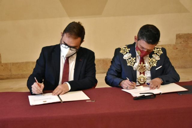 El Ayuntamiento de Lorca cede el uso de la Iglesia de Santa María a la Federación de San Clemente - 2, Foto 2