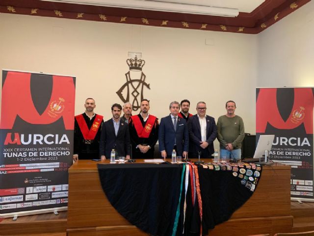 Grupos de 14 ciudades españolas y de Perú se citarán en Murcia en el XXIX Certamen Internacional de Tunas de Derecho - 1, Foto 1