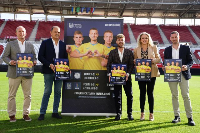 Murcia se convierte en sede de la selección de Ucrania sub-21 en sus dos próximos compromisos de la Eurocopa 2025 - 1, Foto 1