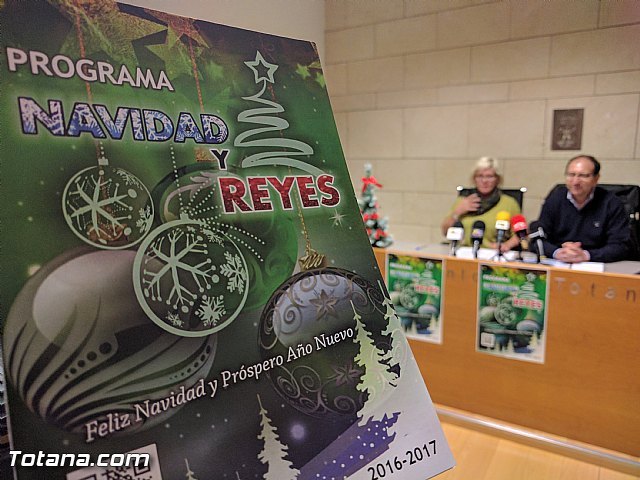 Se presenta el programa de Navidad y Reyes Totana 2016-2017 - 1, Foto 1