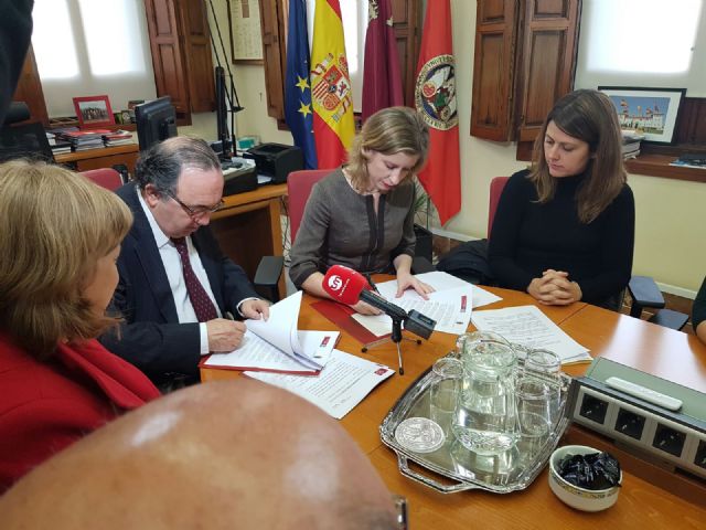 El Ayuntamiento de Molina de Segura y la Universidad de Murcia firman un convenio para el desarrollo del Programa Salud 5-10, Niños Sanos, Adultos Felices - 2, Foto 2