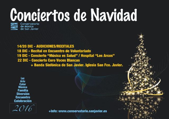 Músicos del Conservatorio de San Javier ofrecerán un concierto de Navidad en el hospital Los Arcos del Mar Menor - 2, Foto 2