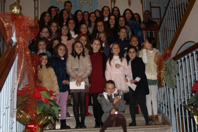 El Ayuntamiento homenajea al Club de Gimnasia Rítmica Ciudad de Cehegín y a su reciente subcampeona de España, Maravillas Tudela - 5, Foto 5