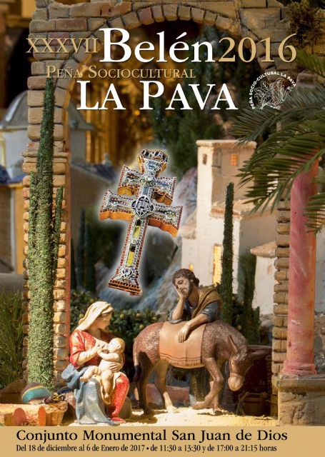 El Belén de la Asociación Cultural 'Peña La Pava' estará dedicado a Caravaca con motivo del Jubilar 2017 - 1, Foto 1