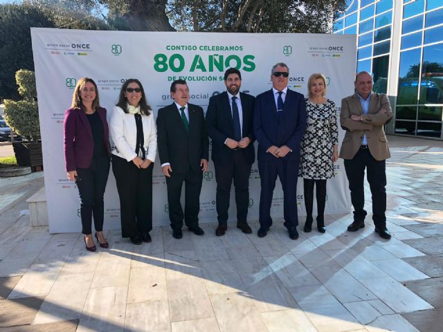 López Miras asiste al encuentro de hermandad  de la ONCE - 1, Foto 1