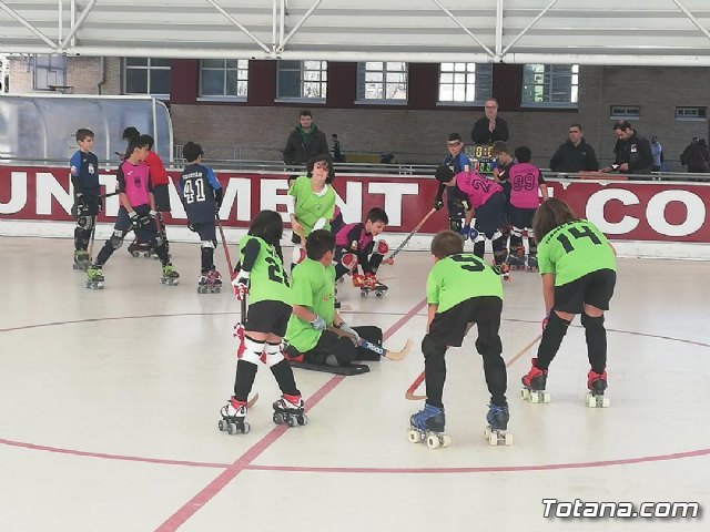 El equipo Benjamín del Club Hockey Patines de Totana, en la Liga de la Federación Valenciana, Foto 3