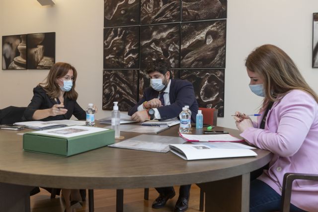 Fernando López Miras preside la reunión del Patronato de la Fundación Teatro Romano de Cartagena - 2, Foto 2