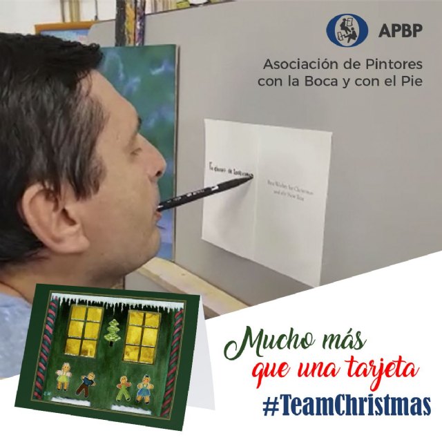 La Asociación de Pintores Boca y Pie hace que familia y amigos se sientan mucho más cerca esta Navidad - 1, Foto 1