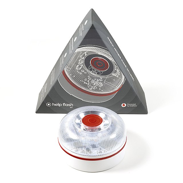 Netun presenta la primera luz V16 conectada del mercado: el Help Flash IoT Connected by Vodafone - 2, Foto 2