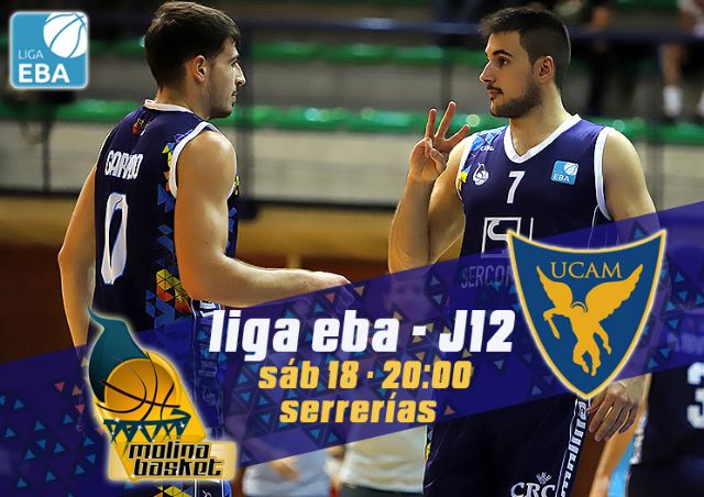 LIGA EBA | Sercomosa Molina Basket cierra 2021 recibiendo a UCAM Murcia - 1, Foto 1